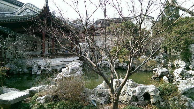 園林景色 太湖西山島