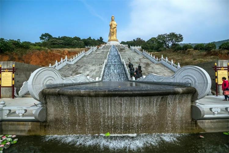 觀音寺臺階 太湖大觀音臺階