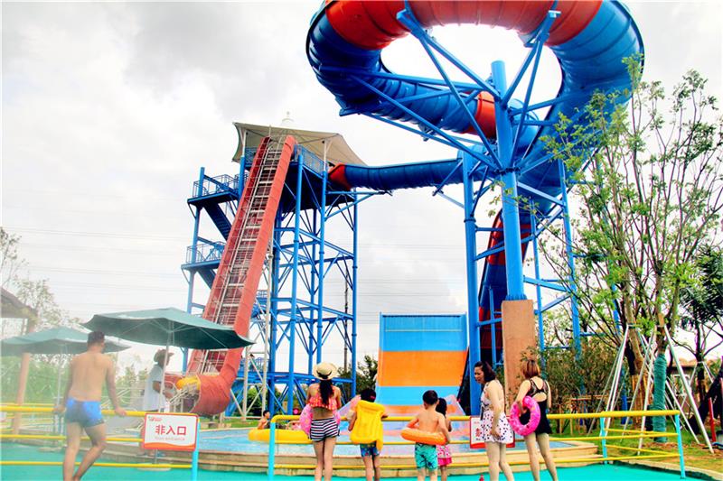 精靈戲水屋 蘇州樂(lè)園森林水世界精靈戲水屋g